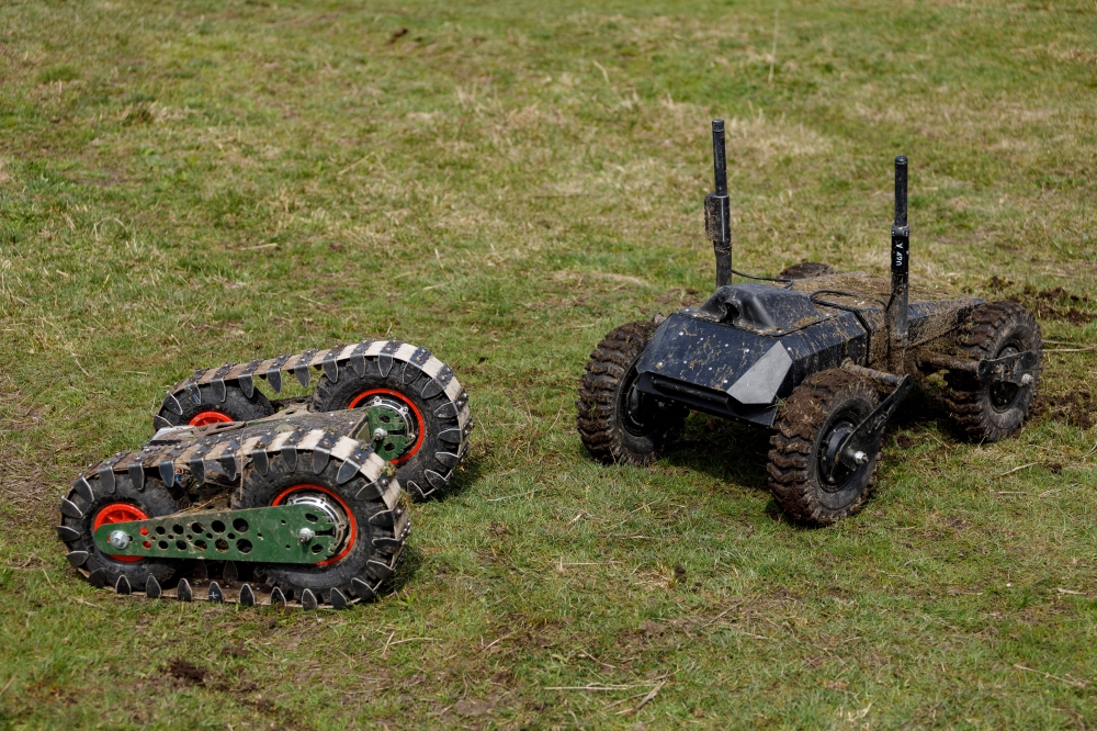 largest-ever ground drone tests in Ukraine