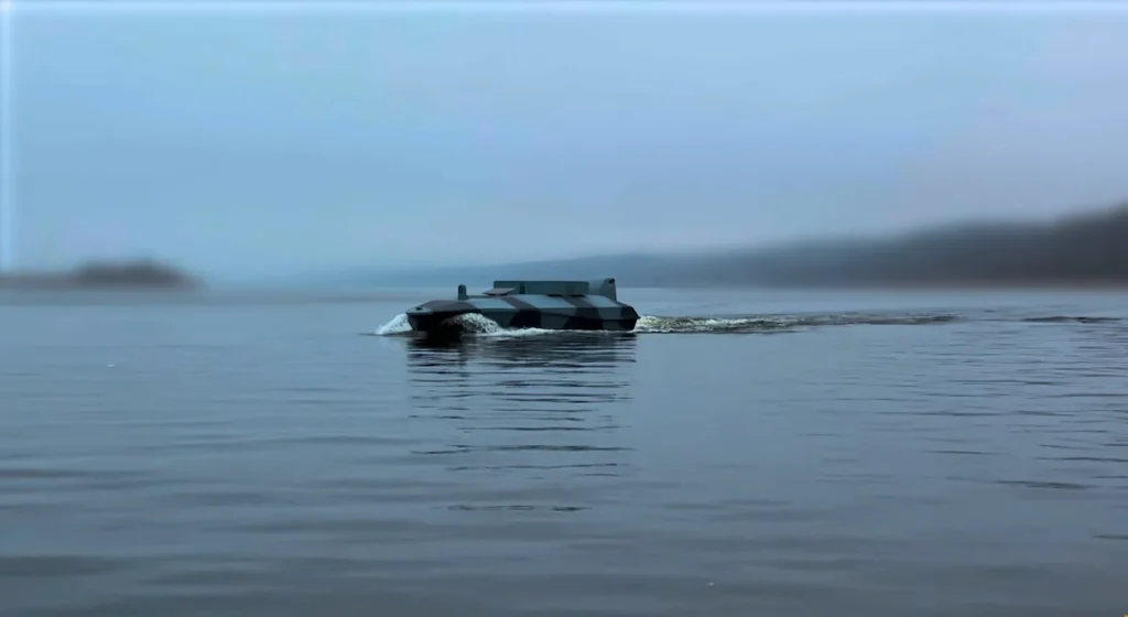 Морський дрон ГУР, скріншот із фільму