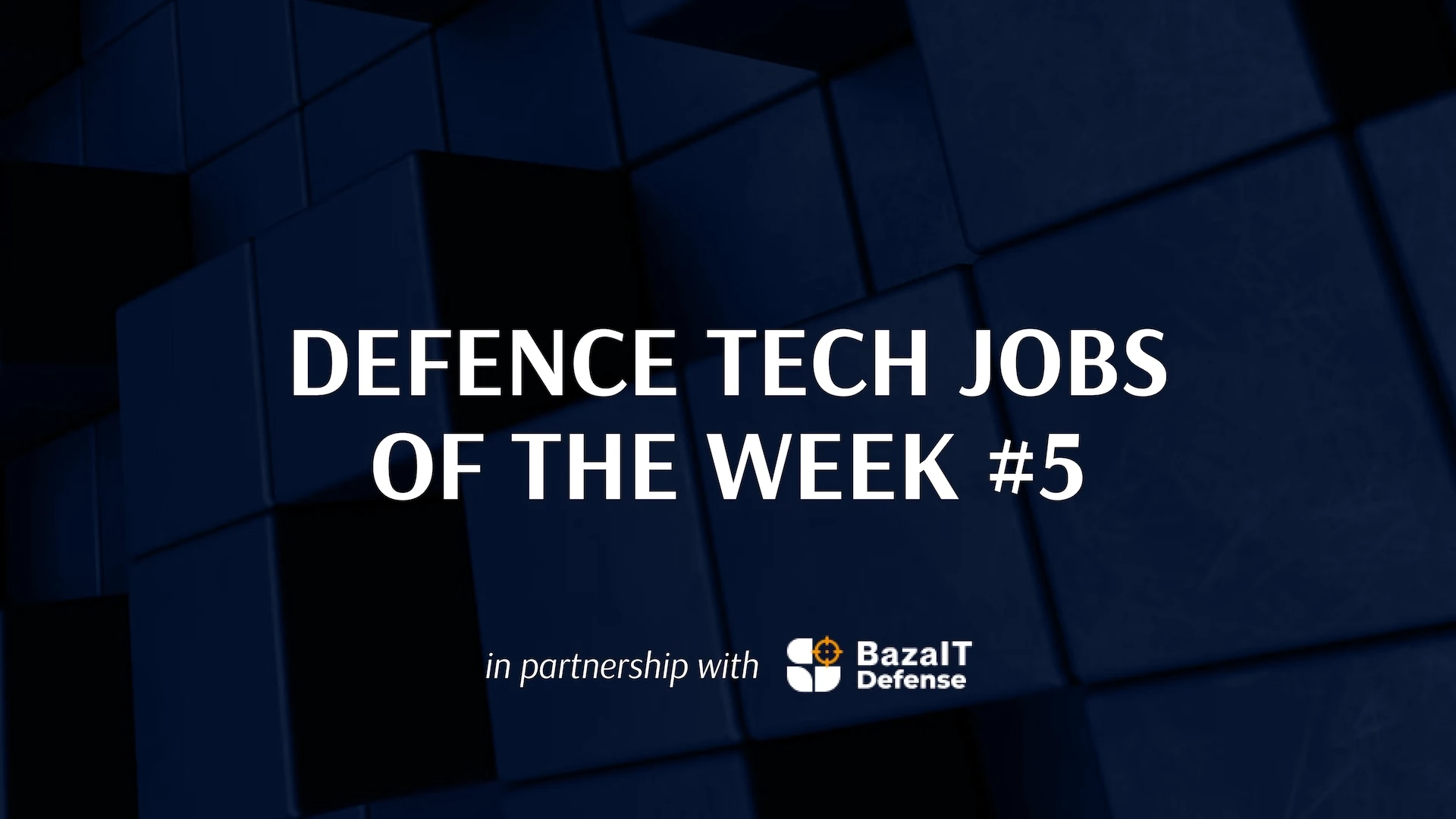 Job openings in deftech