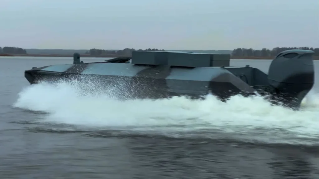 Морський дрон ГУР, скріншот із фільму