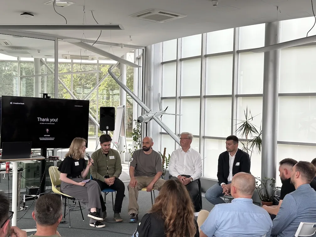 Панельна дискусія на Prague Defence Tech Week