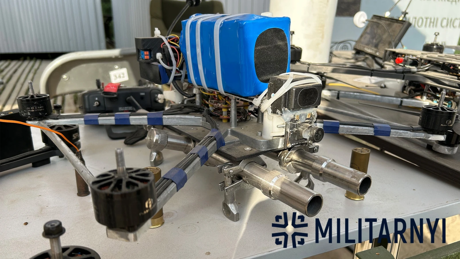 Defender Dynamics has developed Photon interceptor drones equipped with gun systems and automatic target tracking