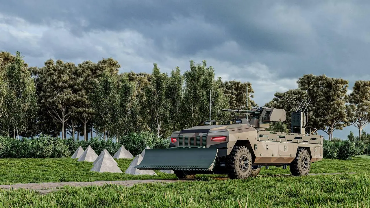 Ukrainian Armor successfully integrates combat module into Protector UGV