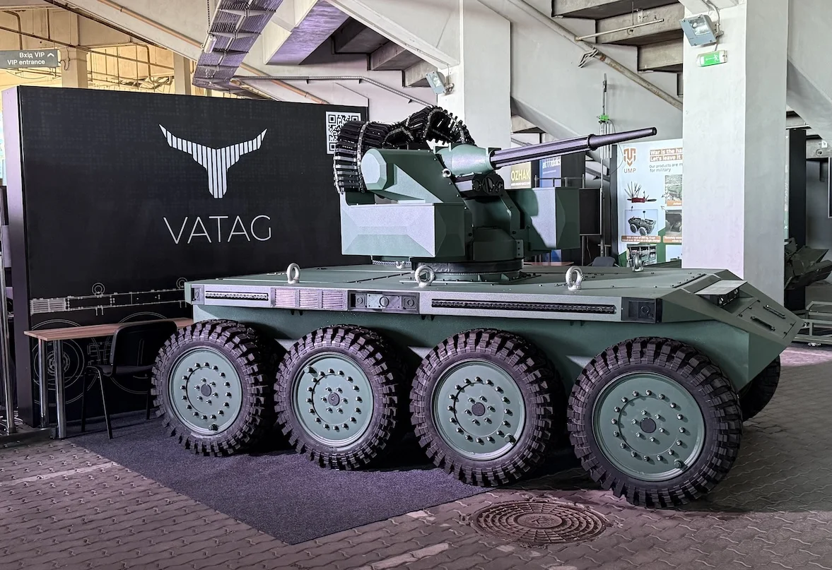 Ground Robotics unveils heavy UGV VATAG