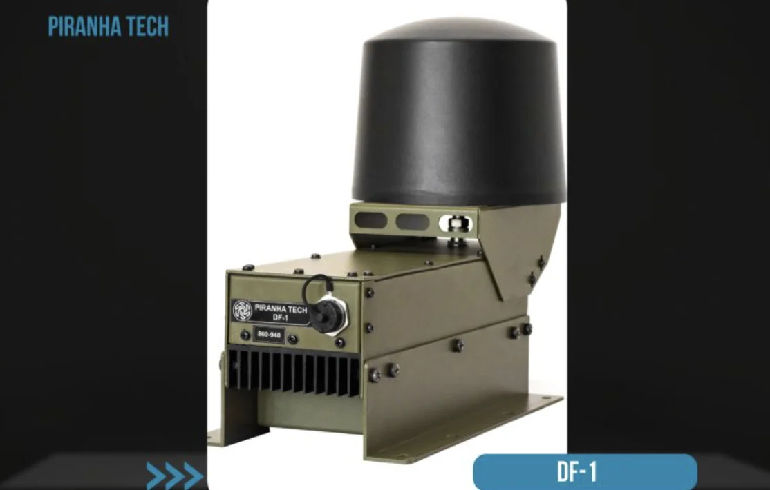 Piranha Tech upgraded its omnidirectional EW system DF-1