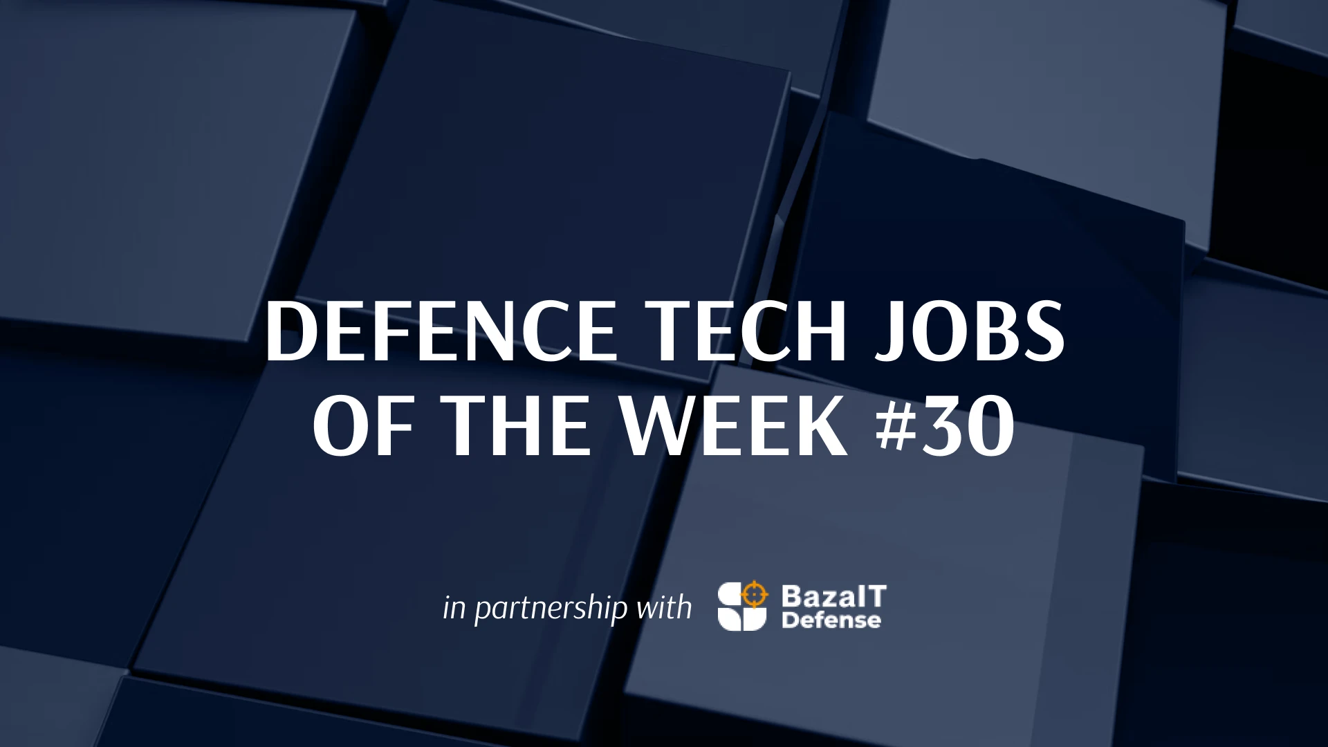 30 job offers in the defence tech sector – and 15,000 vacancies in the Unmanned Systems Forces