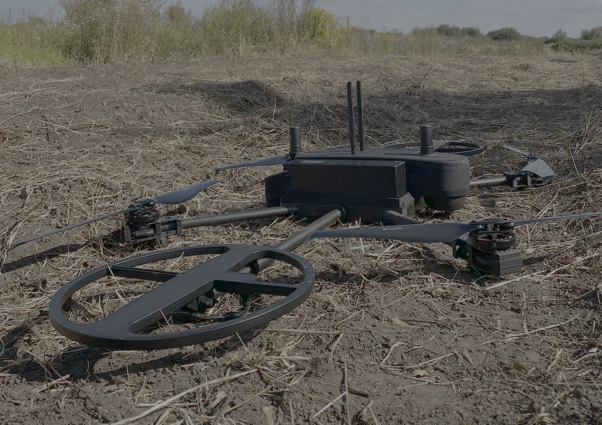 Ailand Systems codifies Ukraine’s ‘first mine-detection drone’