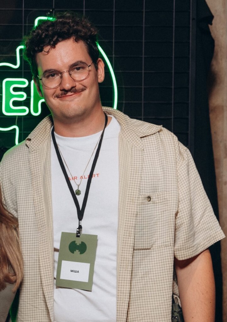 Портретне фото співзасновника компанії HIMERA Міші Рудомінського