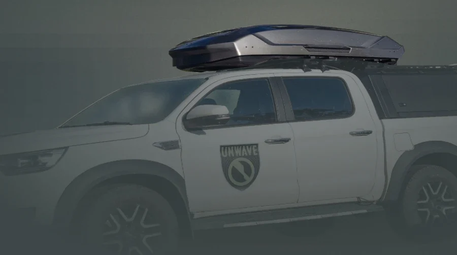 Компанія Unwave представила комплекс РЕБ “Човен-2”, зроблений у вигляді автобагажника