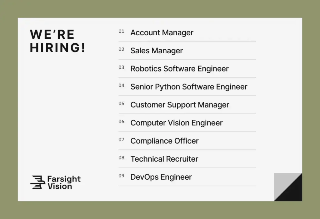 Список вакансій