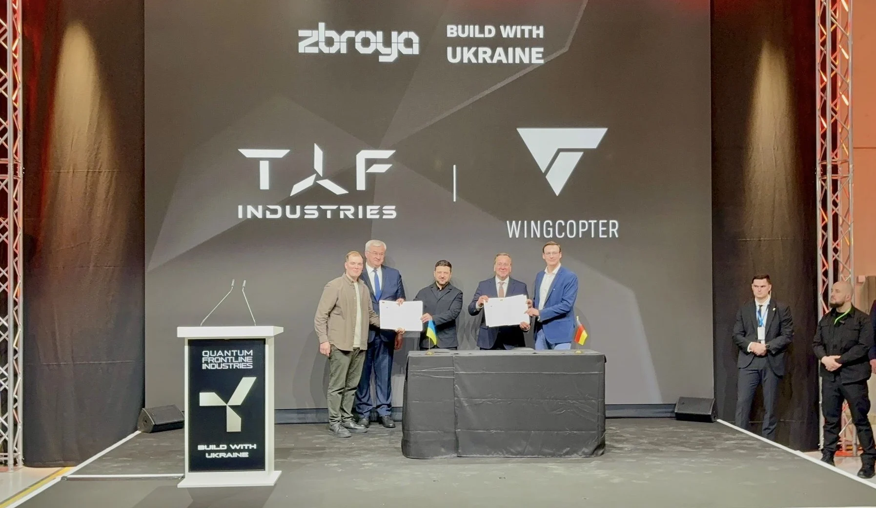 Ukrainian TAF Industries and German Wingcopter establish joint venture to manufacture UAVs