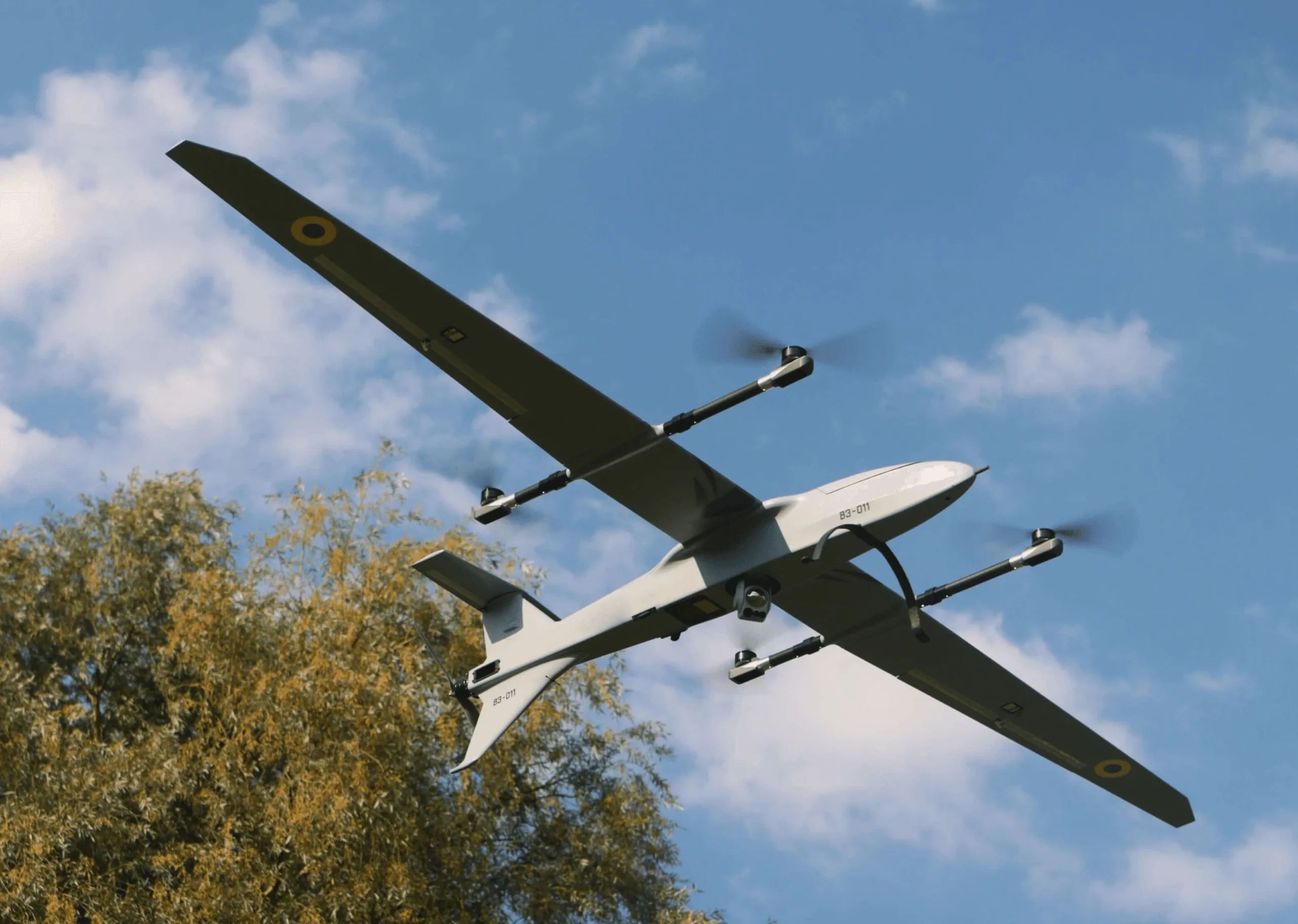 Buntar-3 UAV corrected missile strike on Shahed launch base at Donetsk Airport