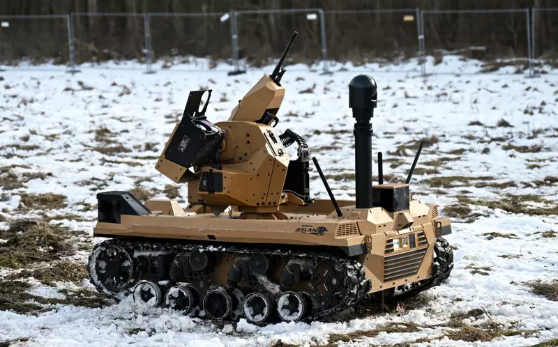 Turkish UGV ASLAN. Photo by the manufacturer.