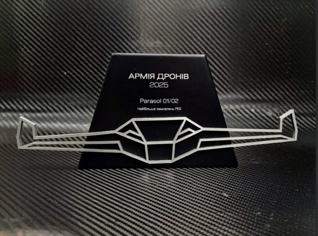 Українські РЕБ-системи PARASOL увійшли до топ-3 за замовленнями на Brave1 Market у 2025 році