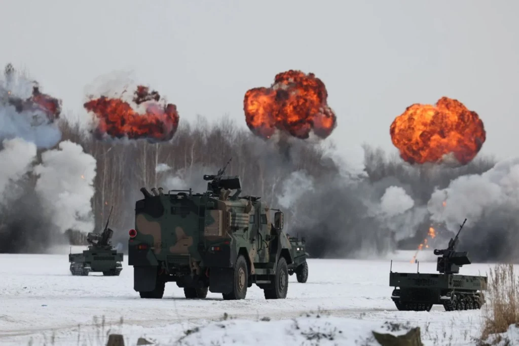 Polish SAN air defence system. Photo by the Polish Ministry of Defence.