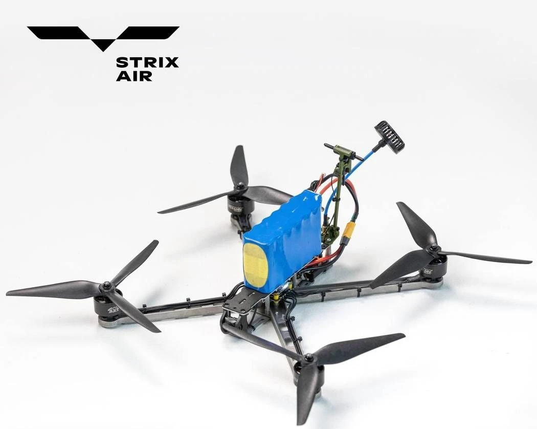 Лінійка дронів Strix Air з’явилася на Brave1 Market і DOT-Chain Defence: характеристики бомбера та FPV