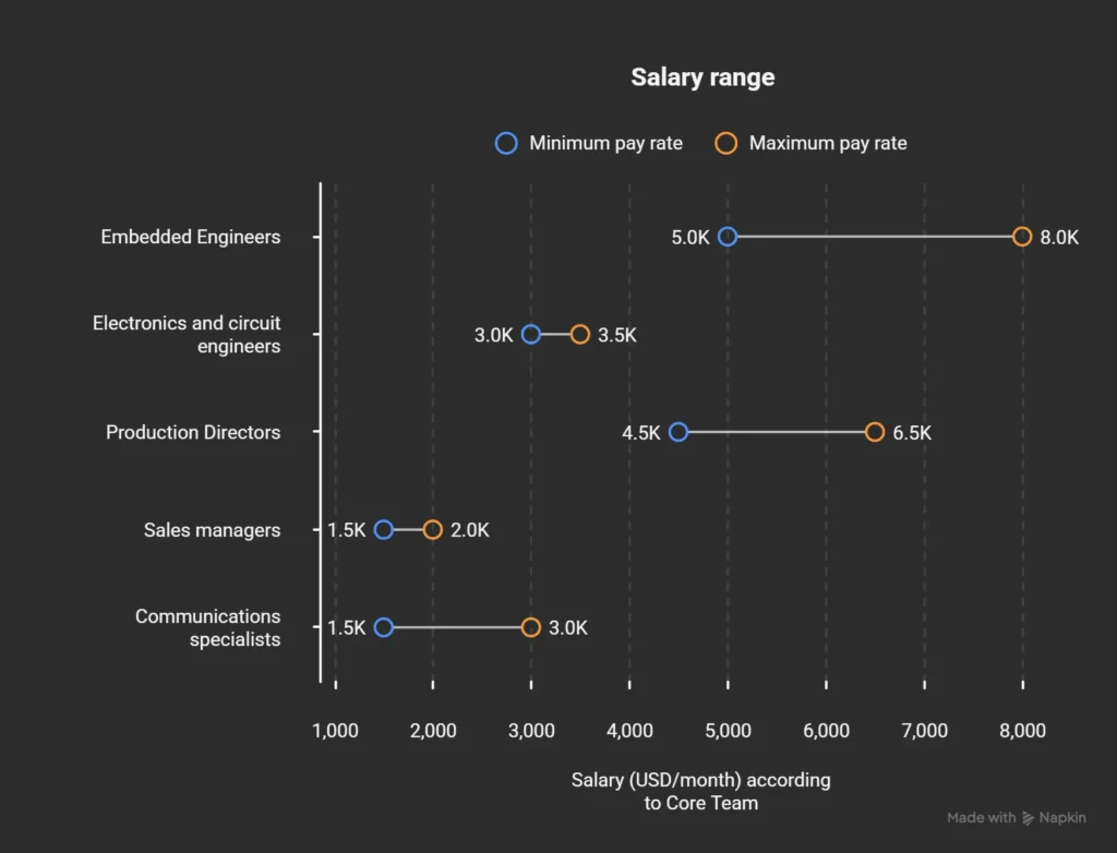 Salary infographics
