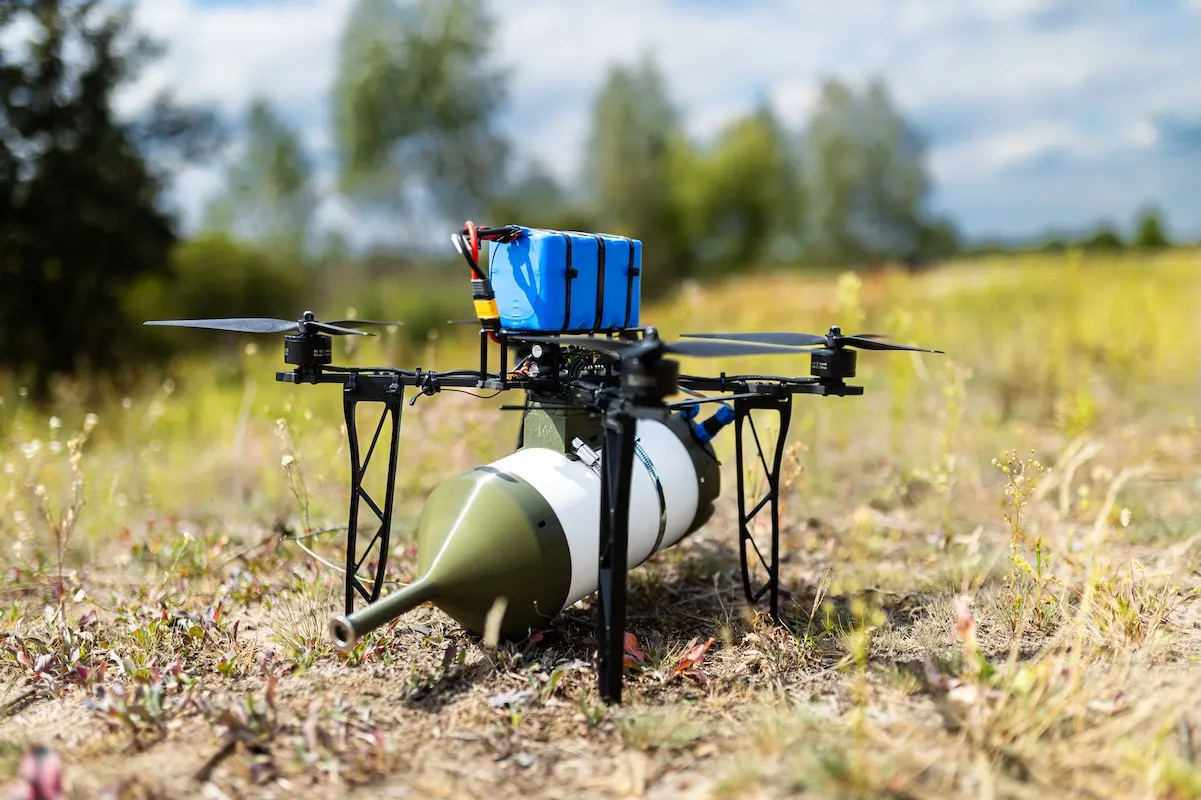 General Cherry fibre-optic drone