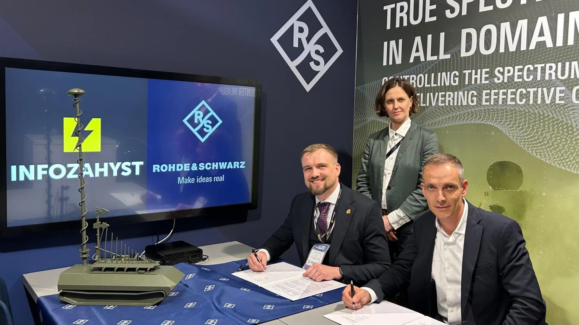 Українська Infozahyst домовилась про співпрацю з німецькою Rohde & Schwarz