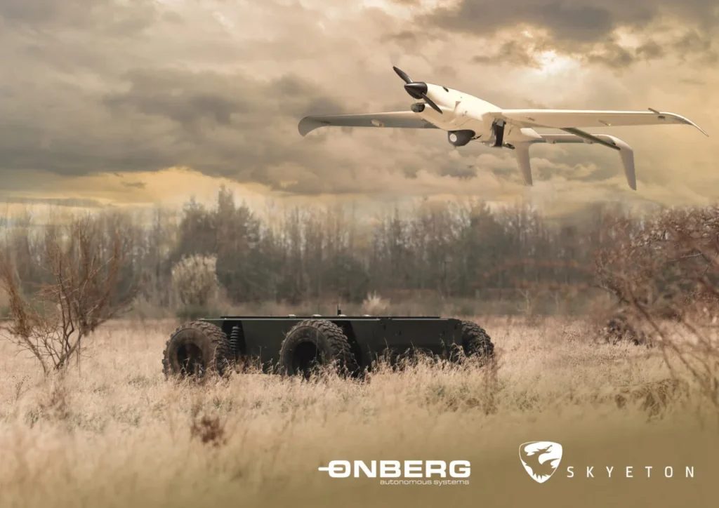 Дрон Raybird та НРК від ONBERG (Фото: Skyeton)