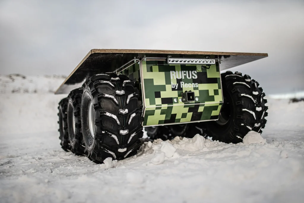 Rufus UGV (Photo: Recas)