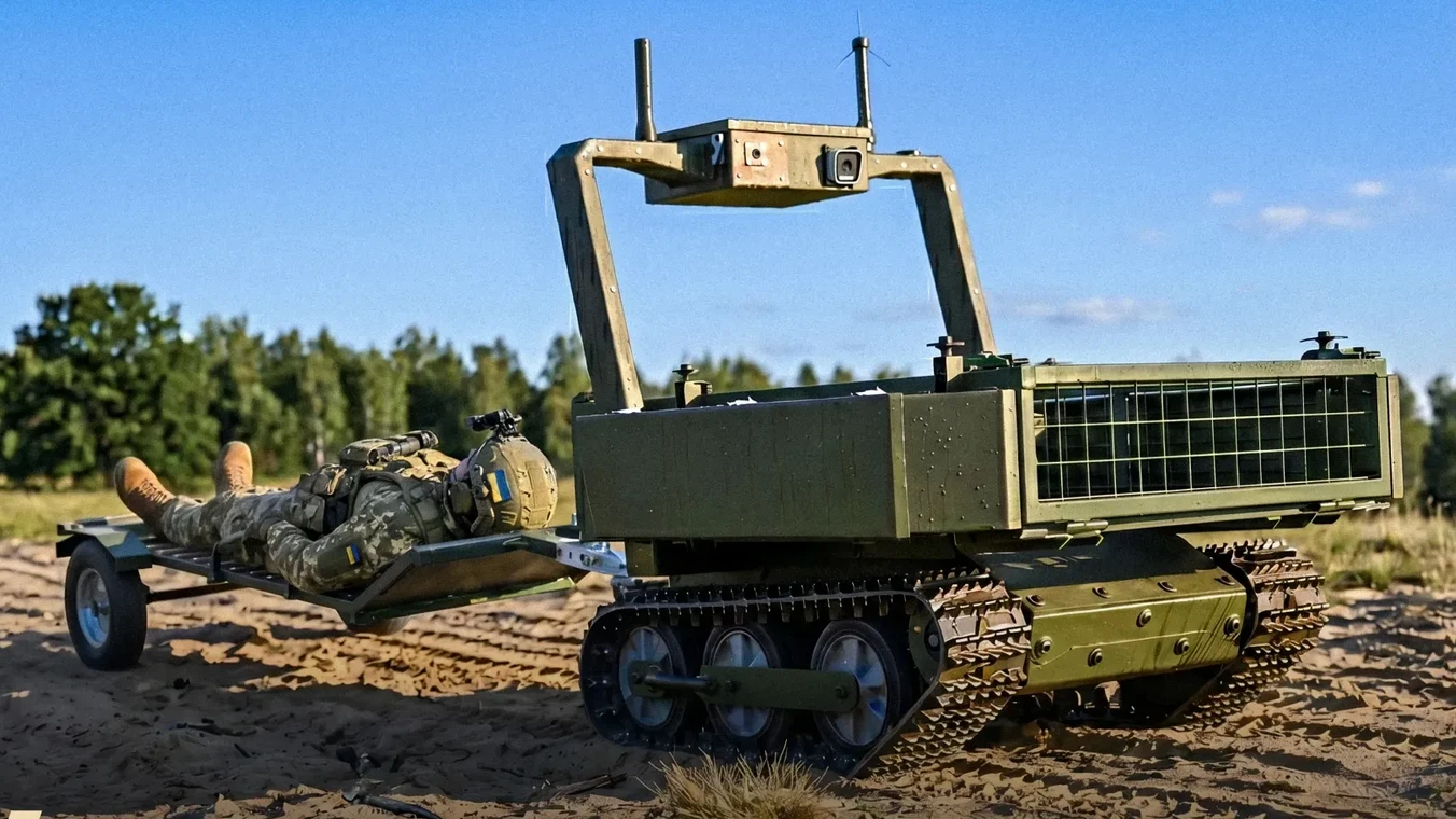 Оновлений НРК Vepr може евакуювати одразу двох поранених