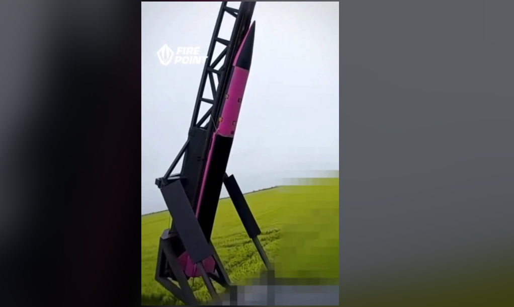 Fire Point вперше показала відео запуску зенітної ракети FP-7.X