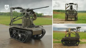 Міноборони кодифікувало наземний бойовий робот Tanchik Droid 12.7