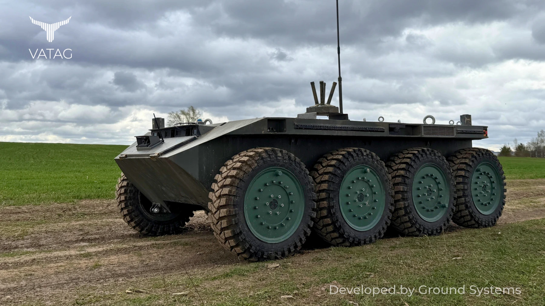 Ground Systems успішно випробувала важкий НРК VATAG – він розігнався до 42 км/год