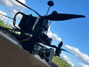 WinFly представила дрон-перехоплювач Spider із сіткометом Karakurt
