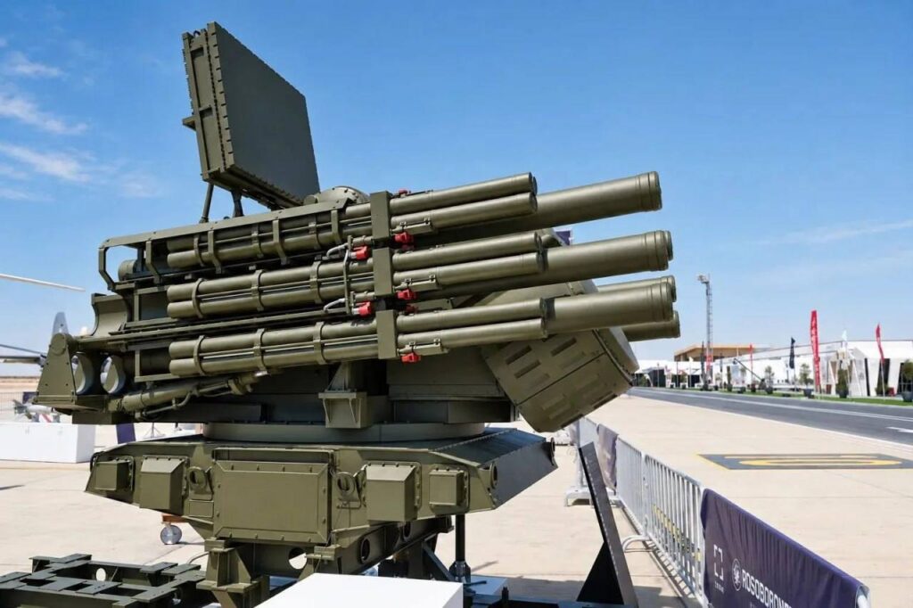 Russian weaponry on international defence exhibition