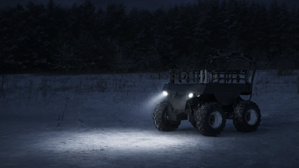 Varkhan UGV. Photo by the manufacturer