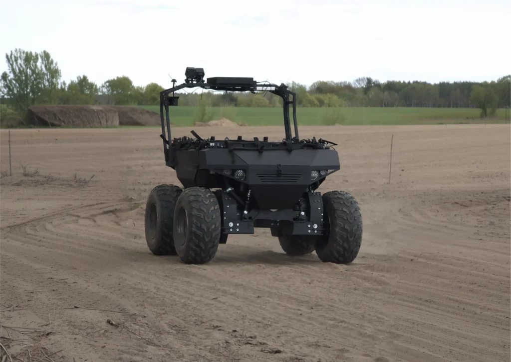 Varkhan UGV. Photo by the manufacturer