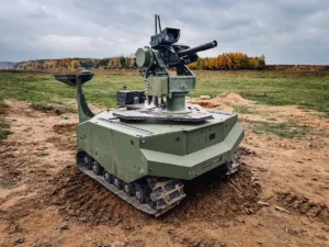 ARX Robotics та ROBONEERS інтегрували бойовий модуль SABER із наземним роботом GEREON