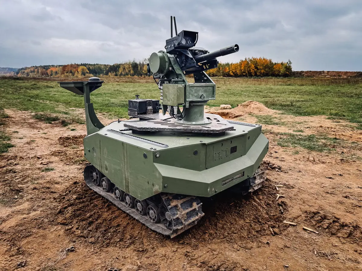 ARX Robotics та ROBONEERS інтегрували бойовий модуль SABER із наземним роботом GEREON