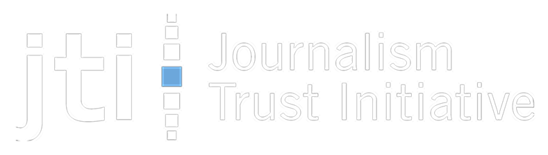 the Journalism Trust Initiative (JTI) logo