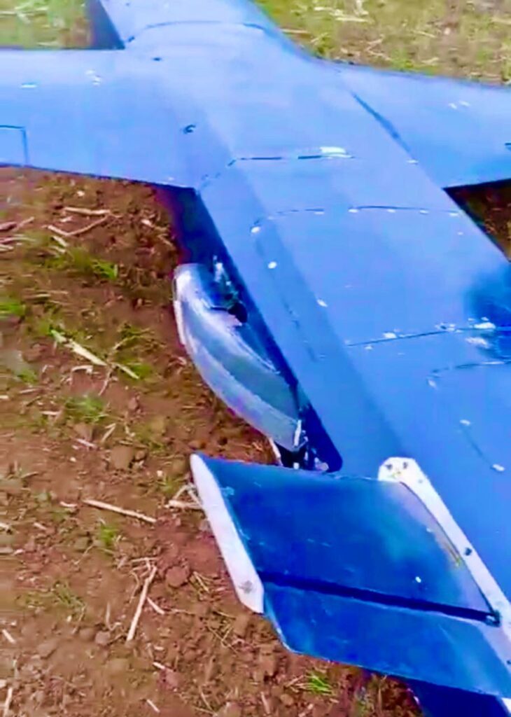 Нова модифікація російського дрона-ракети "Герань-5-К5"