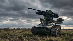 VRoboneers’ Saber remote-controlled weapon station to be integrated with Vepr UGV