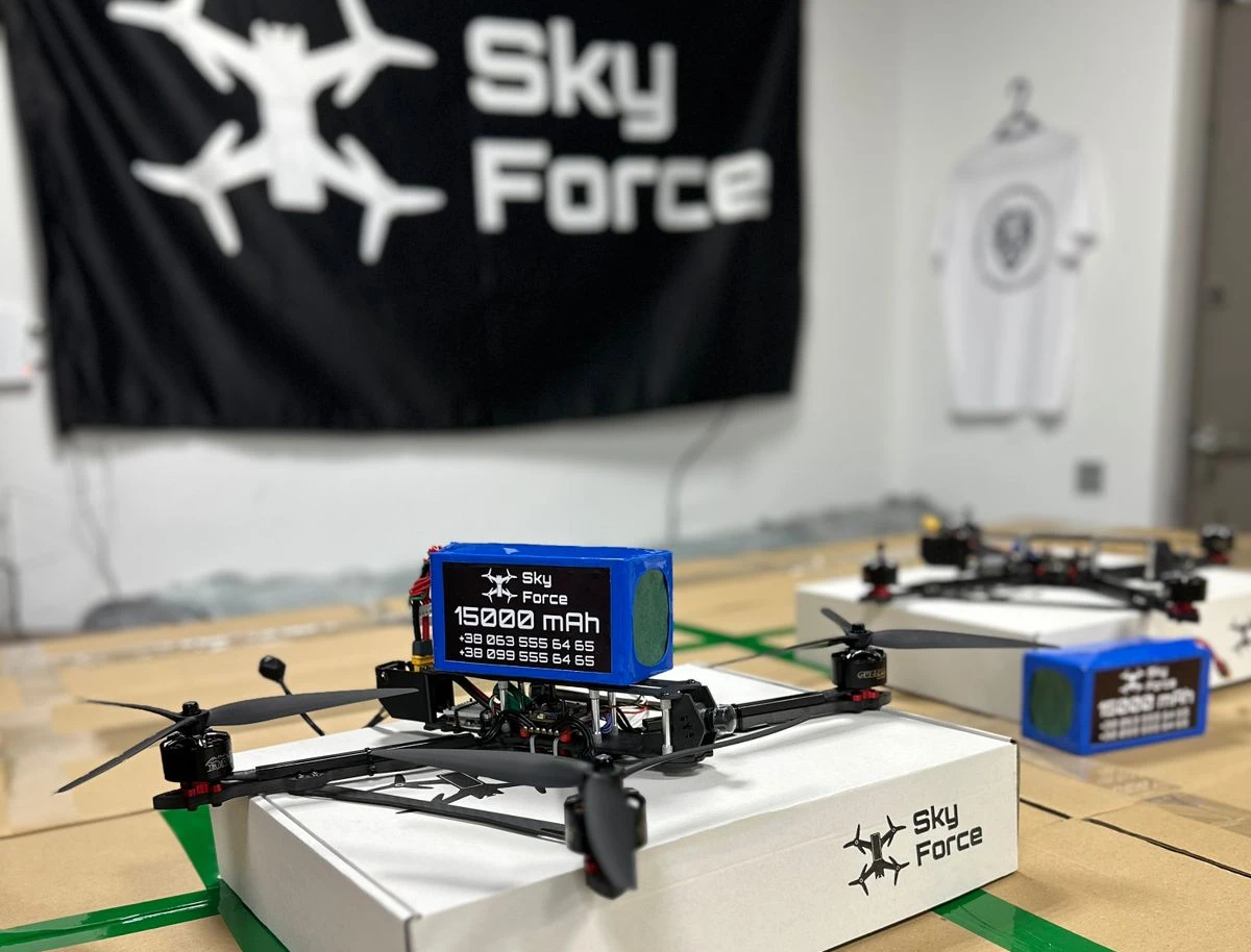SkyForce розробила платформу автономного перехоплення швидкісних повітряних цілей